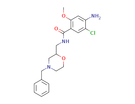 4-AMINO-N-((4-BENZYL-2-MORPHOLINYL)METHYL)-5-CHLORO-2-METHOXYBENZAMIDE