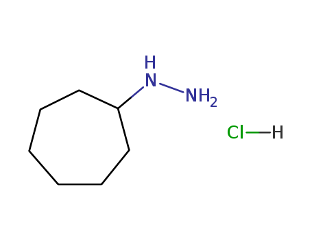 Hydrazine,cycloheptyl-, hydrochloride (1:1)