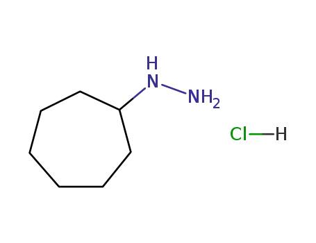 Molecular Structure of 79201-43-7 (1-CYCLOHEPTYLHYDRAZINE HYDROCHLORIDE)