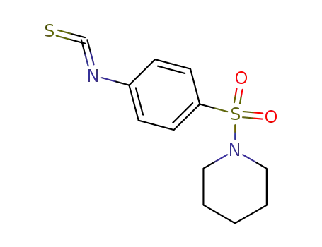 Molecular Structure of 7356-55-0 (1-[(4-ISOTHIOCYANATOPHENYL)SULFONYL]PIPERIDINE)