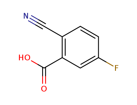 Benzoic acid,2-cyano-5-fluoro-(9CI)