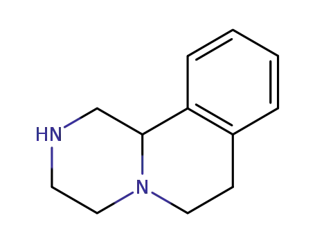 Molecular Structure of 5234-86-6 (1,3,4,6,7,11b-Hexahydro-2H-pyrazino[2,1-a]isoquinoline)