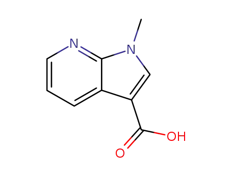 Molecular Structure of 171919-37-2 (1-Methyl-7-azaindole-3-carboxylic acid)