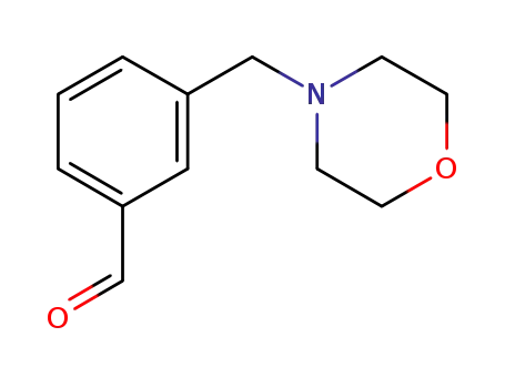 Molecular Structure of 446866-83-7 (3-(MORPHOLINOMETHYL)BENZALDEHYDE)