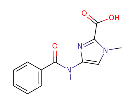 4-benzamido-1-methylimidazole-2-carboxylic acid