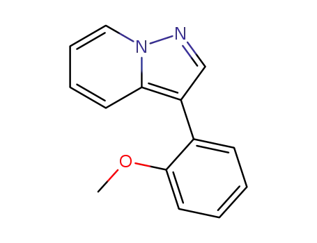 Molecular Structure of 1383675-77-1 (3-(2-methoxyphenyl)-Pyrazolo[1,5-a]pyridine)