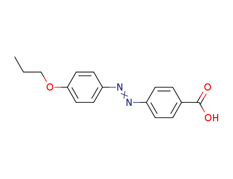 Benzoic acid, 4-[(4-propoxyphenyl)azo]-
