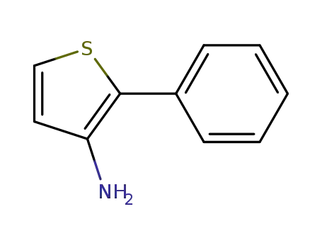 Molecular Structure of 183676-85-9 (2-phenylthiophen-3-amine)