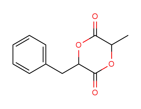 Molecular Structure of 779355-48-5 (1,4-Dioxane-2,5-dione, 3-methyl-6-(phenylmethyl)-)