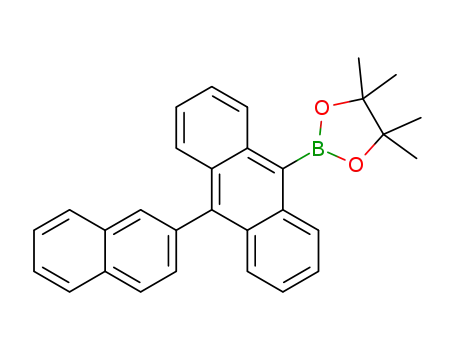 4,4,5,5-tetraMethyl-2-[10-(2-phthalenyl)-9-anthracenyl]-1,3,2-Dioxaborolane