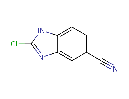 1H-Benzimidazole-6-carbonitrile,2-chloro-