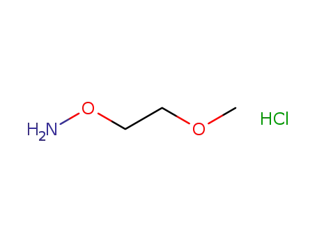 Molecular Structure of 82172-73-4 (O-(2-Methoxyethyl)hydroxylaMine Hydrochloride)