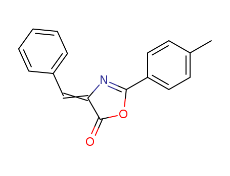 5(4H)-Oxazolone,2-(4-methylphenyl)-4-(phenylmethylene)- cas  16352-73-1