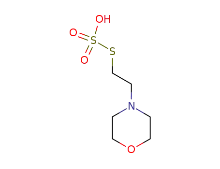 Molecular Structure of 31645-60-0 (S-[2-(morpholin-4-yl)ethyl] hydrogen sulfurothioate)
