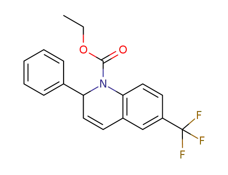 ethyl 2-phenyl-6-(trifluoromethyl)quinoline-1(2H)-carboxylate