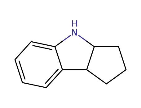 Molecular Structure of 80278-94-0 (1,2,3,3A,4,8B-HEXAHYDROCYCLOPENTA[B]INDOLE)
