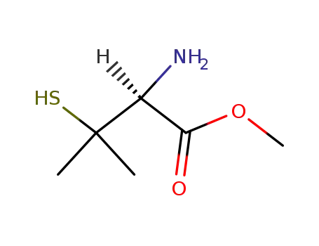 Molecular Structure of 29913-83-5 (penicillamine methyl ester)