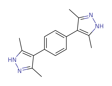 1H-Pyrazole, 4,4'-(1,4-phenylene)bis[3,5-dimethyl-