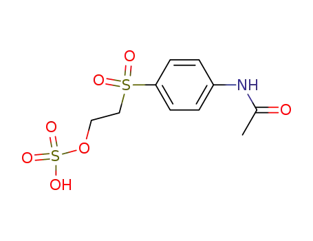 2-(4-Acetamidobenzene-1-sulfonyl)ethyl hydrogen sulfate