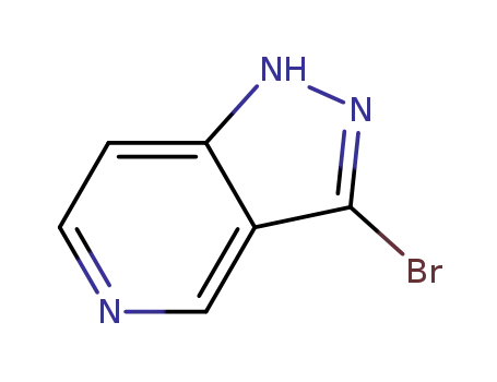 Molecular Structure of 633328-88-8 (3-bromo-1H-pyrazolo[4,3-c]pyridine)