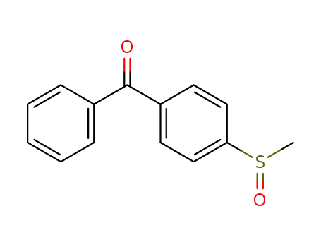 Molecular Structure of 73241-57-3 (4-Benzoylphenyl methyl sulfoxide)