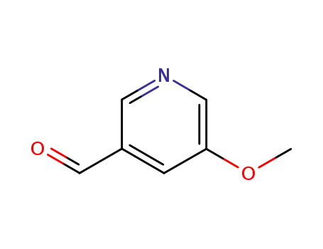 Molecular Structure of 113118-83-5 (5-METHOXY-PYRIDINE-3-CARBALDEHYDE)