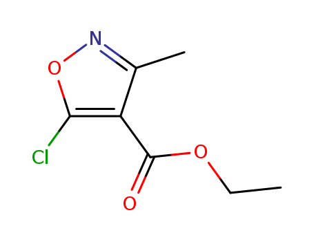 Ethyl5-chloro-3-methyl-isoxazole-4-carboxylate 3356-94-3