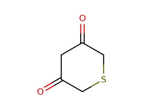 Molecular Structure of 6881-49-8 (2H-Thiopyran-3,5(4H,6H)-dione)