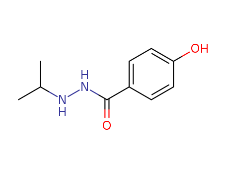 Molecular Structure of 19436-43-2 (Benzoicacid, 4-hydroxy-, 2-(1-methylethyl)hydrazide)