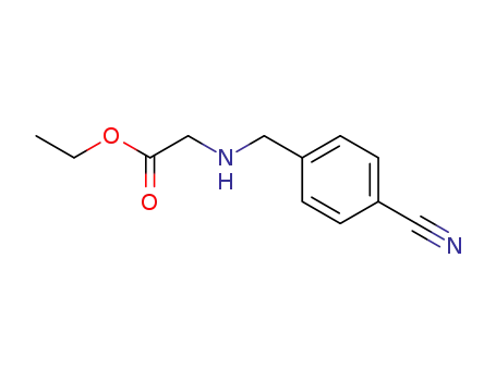 Molecular Structure of 191870-25-4 (ethyl (4-cyanobenzyl)glycinate)