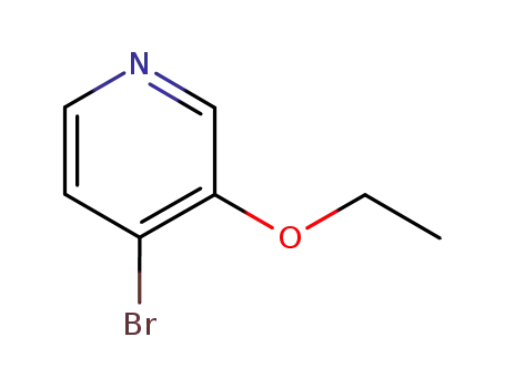 Molecular Structure of 17117-21-4 (4-Bromo-3-ethoxypyridine)