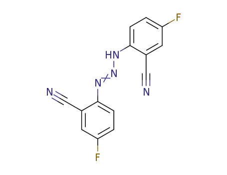 2,2'-(triazene-1,3-diyl)-bis(5-fluorobenzonitrile)