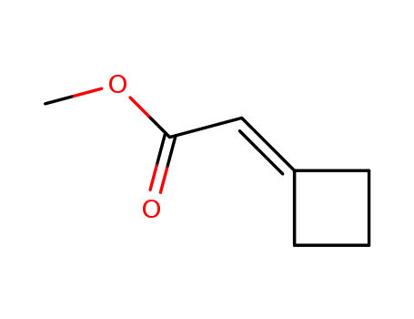 Molecular Structure of 143140-39-0 (methyl 2-cyclobutylideneacetate)