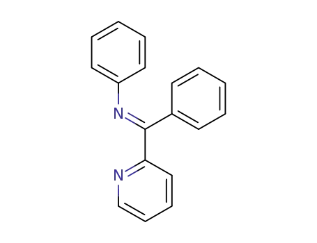 Molecular Structure of 30894-24-7 (N-[α-(2-Pyridinyl)benzylidene]aniline)