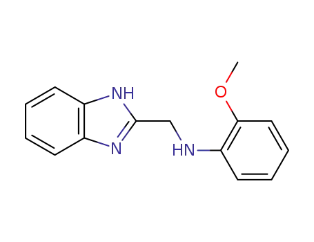 Molecular Structure of 73259-43-5 (N-(1H-benzimidazol-2-ylmethyl)-2-methoxyaniline)