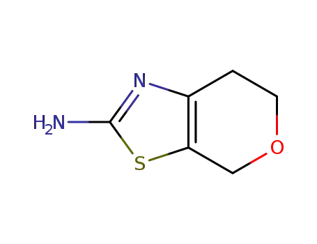 Molecular Structure of 259810-12-3 (6,7-DIHYDRO-4H-PYRANO[4,3-D]THIAZOL-2-YLAMINE)