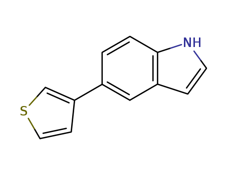 5-Thiophen-3-yl-1H-indole