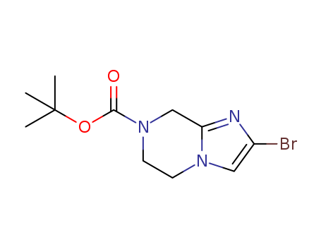 2-Bromo-5,6-dihydro-8H-imidazo[1,2-a]pyrazine-7-carboxylic acid tert-butyl ester