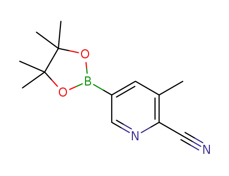 2-Cyano-3-methylpyridine-5-boronic acid,pinacol ester