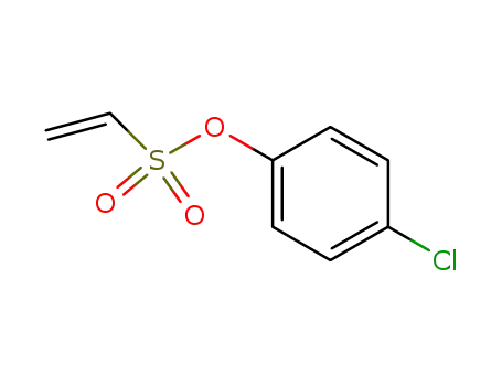 Molecular Structure of 3058-82-0 (4-chlorophenyl ethenesulfonate)