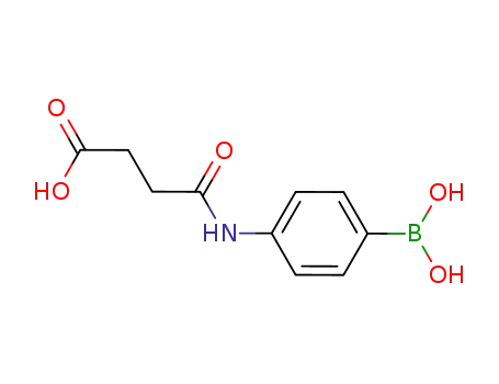 Molecular Structure of 480424-95-1 (N-(4-PHENYLBORONIC)SUCCINAMIC ACID)