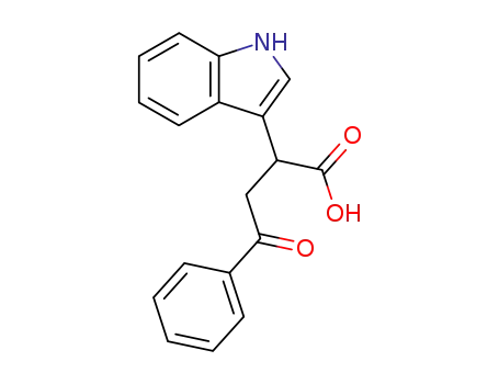 Molecular Structure of 6266-66-6 (2-INDOL-3-YL-4-OXO-4-PHENYLBUTANOIC ACID)