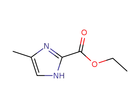 Molecular Structure of 40253-44-9 (ETHYL4-METHYL-1H-IMIDAZOLE-2-CARBOXYLATE)