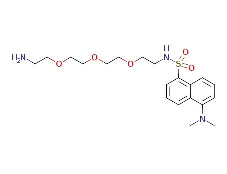 N-(2-(2-(2-(2-aminoethoxy)ethoxy)ethoxy)ethyl)-5-(dimethylamino)naphthalene-1-sulfonamide