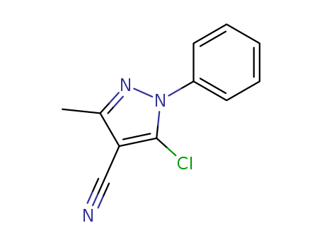 5-CHLORO-3-METHYL-1-PHENYL-1H-PYRAZOLE-4-CARBONITRILE