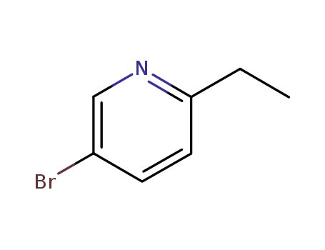 Molecular Structure of 38749-90-5 (Pyridine, 5-bromo-2-ethyl-)