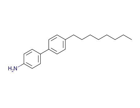 Molecular Structure of 80201-68-9 ([1,1'-Biphenyl]-4-amine, 4'-octyl-)