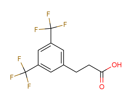 3,5-Bis(trifluoromethyl)benzenepropanoic acid