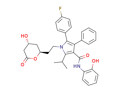 Molecular Structure of 163217-74-1 (O-HYDROXY ATORVASTATIN LACTONE)