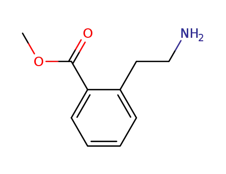 Molecular Structure of 771581-77-2 (METHYL 2-(2-AMINOETHYL)BENZOATE)